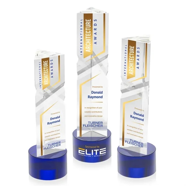 The Oakham VividPrint™ Award on base features a unique and striking... from ASI 84592 St Regis Group / St Regis