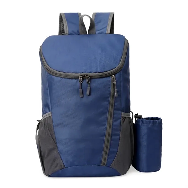 Large capacity foldable waterproof backpack plus 1 color silkscreen imprint on... from ASI 37218 Athena Promo (tm)