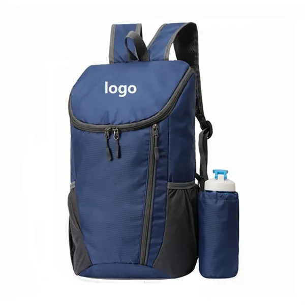 Large capacity foldable waterproof backpack plus 1 color silkscreen imprint on... from ASI 37218 Athena Promo (tm)