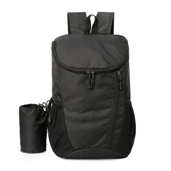 Large capacity foldable waterproof backpack plus 1 color silkscreen imprint on... from ASI 37218 Athena Promo (tm)