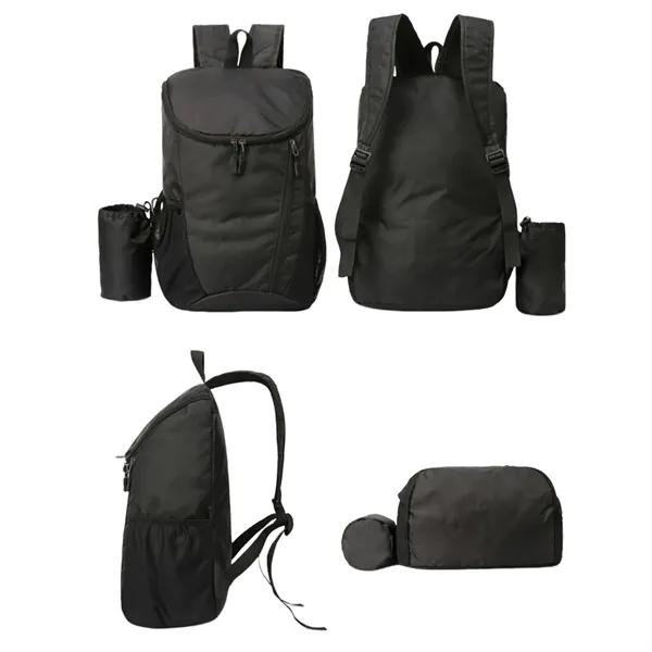 Large capacity foldable waterproof backpack plus 1 color silkscreen imprint on... from ASI 37218 Athena Promo (tm)