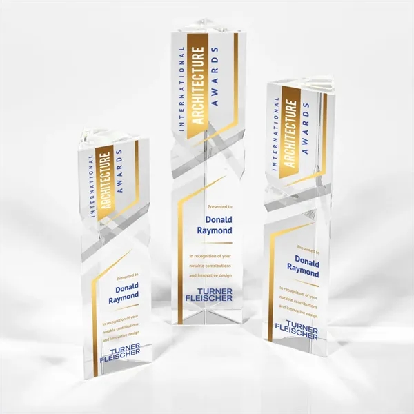 The Oakham VividPrint™ Award features a unique and striking design with... from ASI 84592 St Regis Group / St Regis