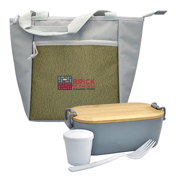 Speck Bamboo Lunch Box Tote... from ASI 30208 A P Specialties / AP Specialties