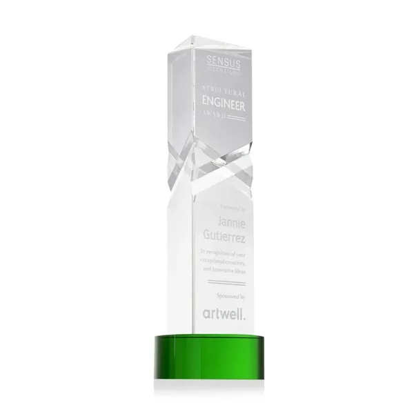 The Oakham Award on base features a unique and striking design... from ASI 84592 St Regis Group / St Regis