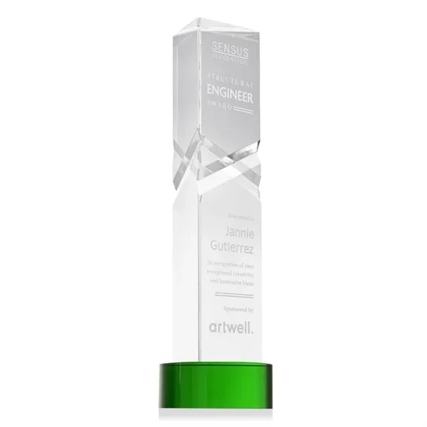 The Oakham Award on base features a unique and striking design... from ASI 84592 St Regis Group / St Regis