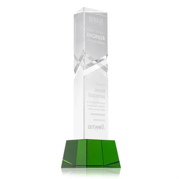 The Oakham Award on base features a unique and striking design... from ASI 84592 St Regis Group / St Regis