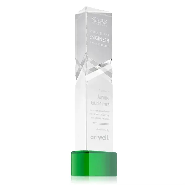 The Oakham Award on base features a unique and striking design... from ASI 84592 St Regis Group / St Regis