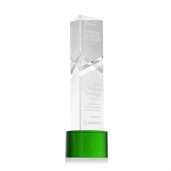 The Oakham Award on base features a unique and striking design... from ASI 84592 St Regis Group / St Regis