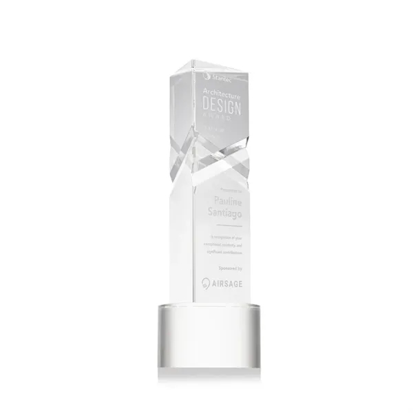 The Oakham Award on base features a unique and striking design... from ASI 84592 St Regis Group / St Regis