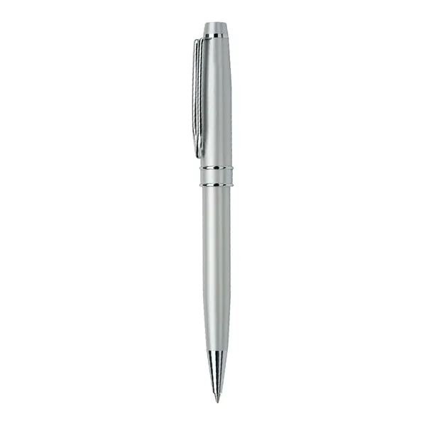 Twist action ballpoint pen. Solid brass construction... from ASI 31517 Admart Products / Admart Line