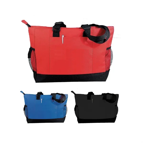 Poly zippered tote bag.... from ASI 31517 Admart Products / Admart Line