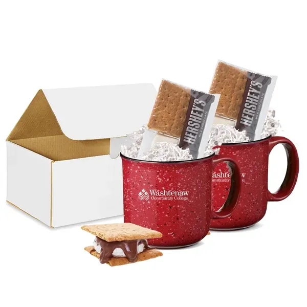Set of 2 Camper Mugs with Smores Kit Boxed... from ASI 89971 Stuff A Mug