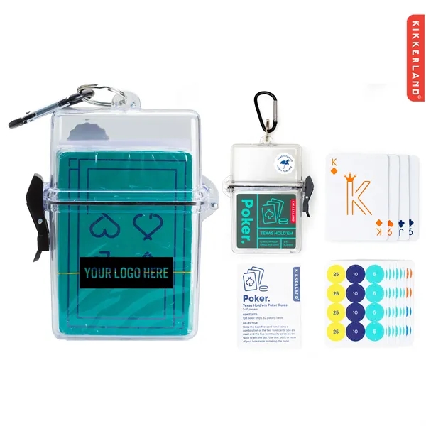 Kikkerland Travel Poker Tin... from ASI 62820 International Merch Concepts / IMC