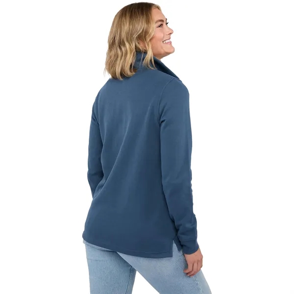 Women's knit half zip.... from ASI 66887 PCNA / Leed’s