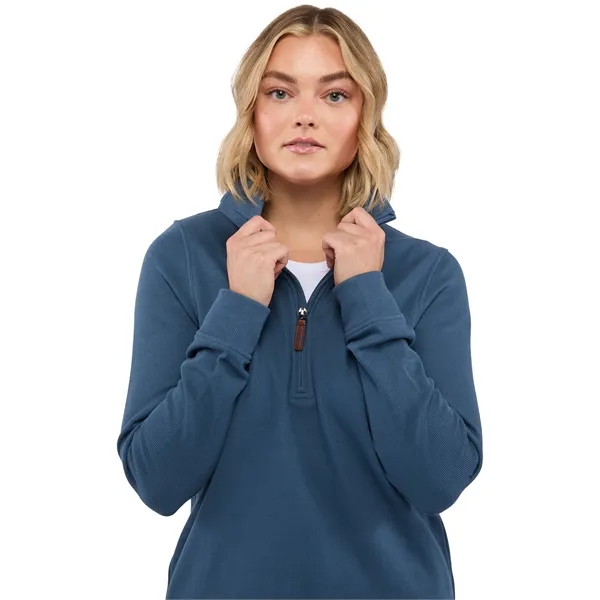 Women's knit half zip.... from ASI 66887 PCNA / Leed’s