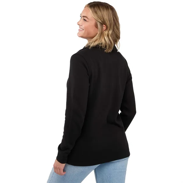 Women's knit half zip.... from ASI 66887 PCNA / Leed’s