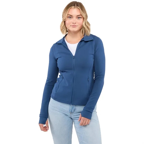 Women's  Stretch Knit Full Zip.... from ASI 66887 PCNA / Leed’s