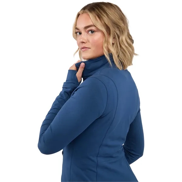 Women's  Stretch Knit Full Zip.... from ASI 66887 PCNA / Leed’s
