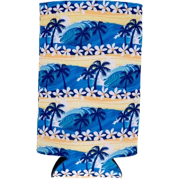 Custom Sublimated Full Color Can Cooler.  Bright and vivid full... from ASI 62635 Inno-Vative Solutions Grp LTD