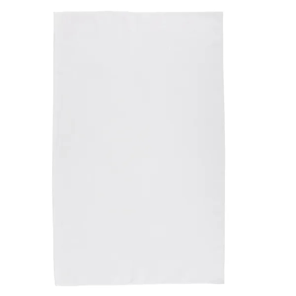16 1/4" x 26" kitchen tea towel constructed of recycled PET... from ASI 52840 Evans Manufacturing