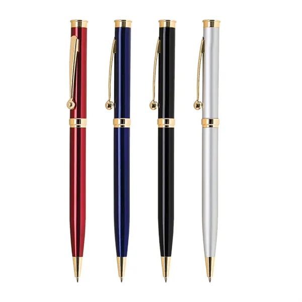 Twist action brass ballpoint pen.... from ASI 31517 Admart Products / Admart Line