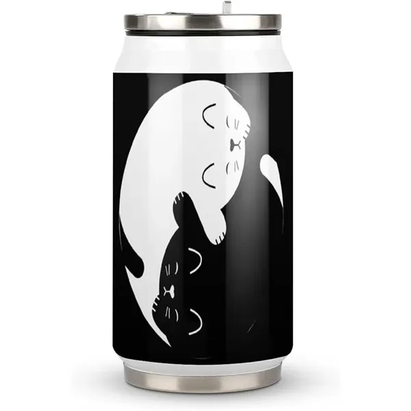 Full Color 16 oz. Can Shaped Tumbler With Flip Top Straw.... from ASI 62635 Inno-Vative Solutions Grp LTD