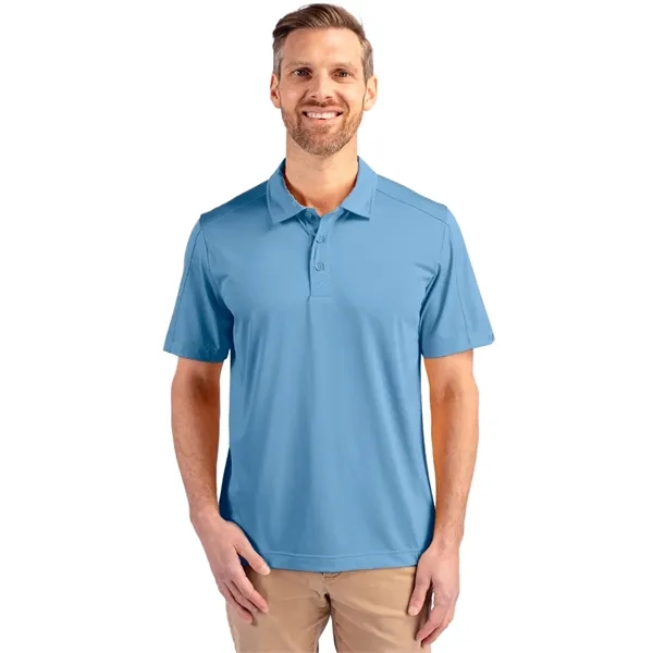 Men's polo with short sleeves, moisture-wicking performance, UPF 50+ protection, and... from ASI 47965 Cutter & Buck