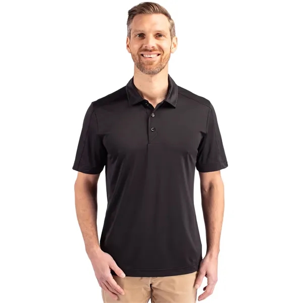 Men's polo with short sleeves, moisture-wicking performance, UPF 50+ protection, and... from ASI 47965 Cutter & Buck