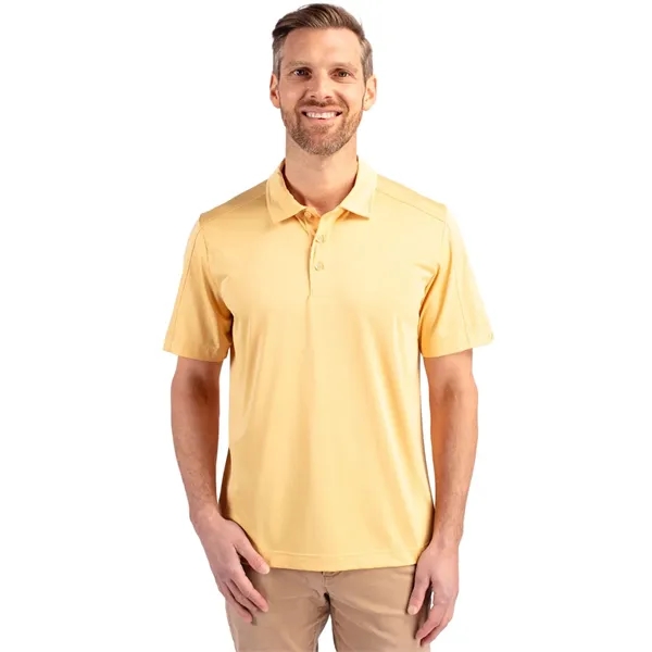 Men's polo with short sleeves, moisture-wicking performance, UPF 50+ protection, and... from ASI 47965 Cutter & Buck