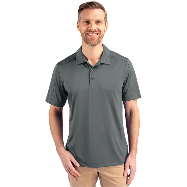 Men's polo with short sleeves, moisture-wicking performance, UPF 50+ protection, and... from ASI 47965 Cutter & Buck