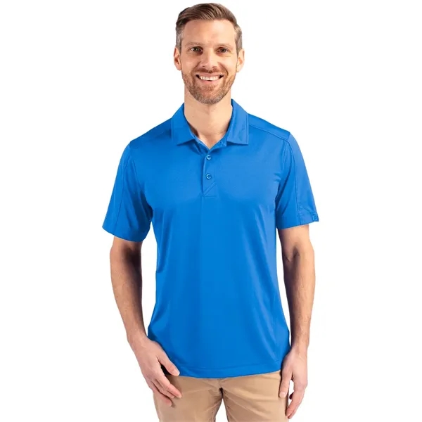 Men's polo with short sleeves, moisture-wicking performance, UPF 50+ protection, and... from ASI 47965 Cutter & Buck