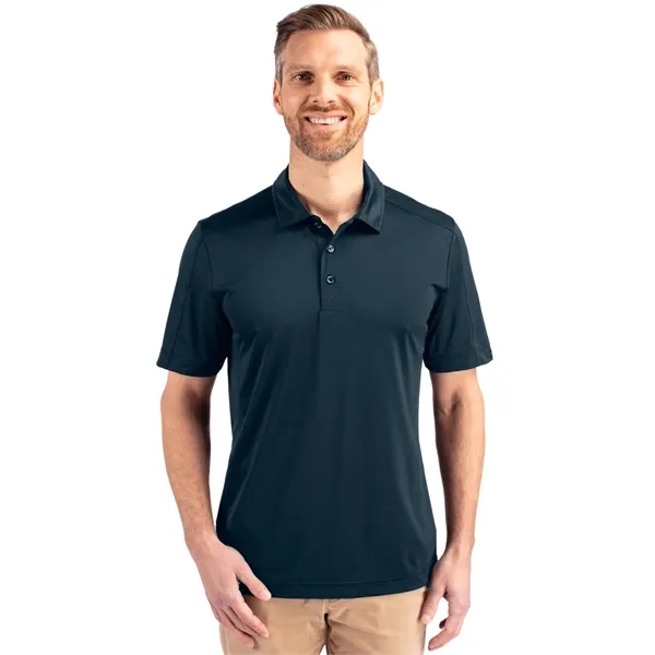 Men's polo with short sleeves, moisture-wicking performance, UPF 50+ protection, and... from ASI 47965 Cutter & Buck