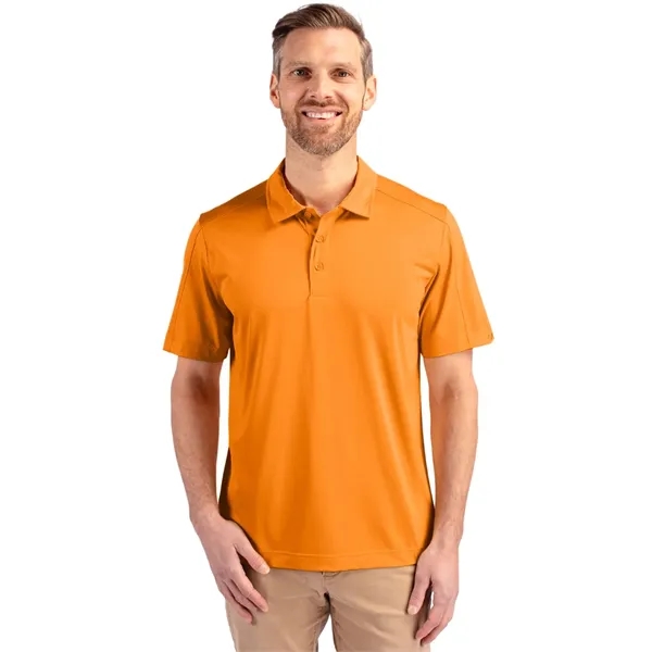 Men's polo with short sleeves, moisture-wicking performance, UPF 50+ protection, and... from ASI 47965 Cutter & Buck