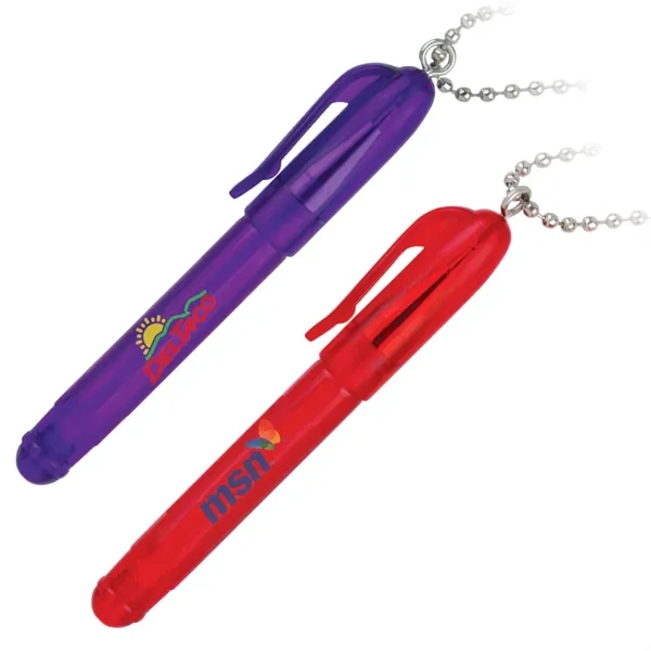 Fancy & fun mini lightweight pen. Cap-off ballpoint pen with detachable... from ASI 68190 Lungsal / Lungsal