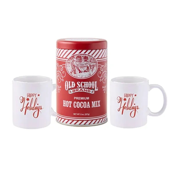 Retro Cocoa Tin with Mugs... from ASI 89971 Stuff A Mug