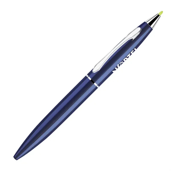 Twist action mechanism brass ballpoint pen in cool metallic color. Features... from ASI 68190 Lungsal / Lungsal