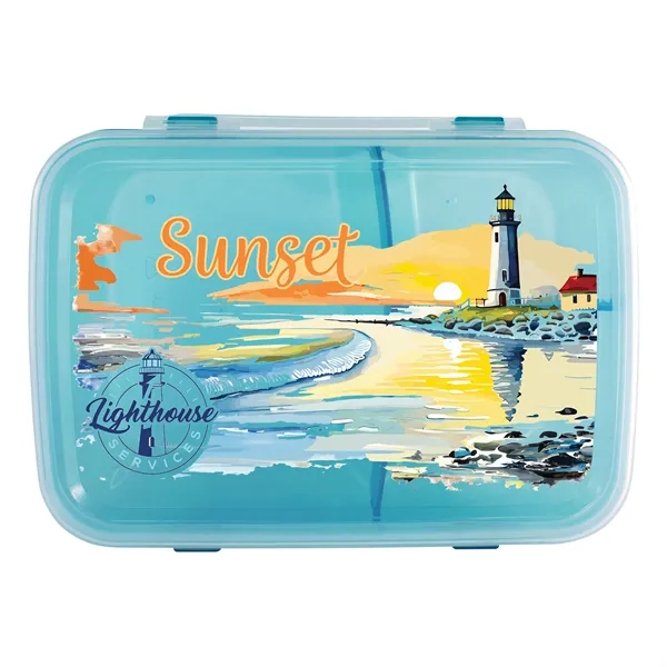 Full Color Translucent Lunch Container... from ASI 30208 A P Specialties / AP Specialties