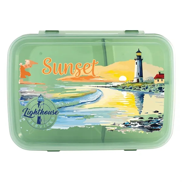 Full Color Translucent Lunch Container... from ASI 30208 A P Specialties / AP Specialties