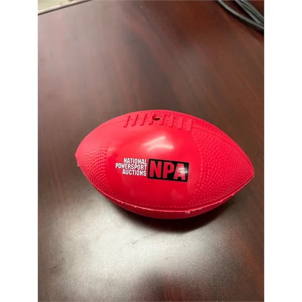 7" mini vinyl football with a re-inflatable athletic valve and customization.... from ASI 55675 Galaxy Balloons Inc / Galactic Fun Time Line