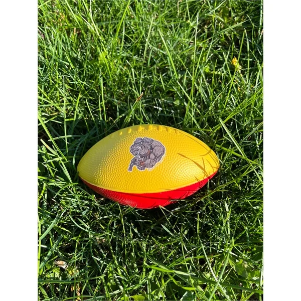 7" foam football with two-tone color design and customization.... from ASI 55675 Galaxy Balloons Inc / Galactic Fun Time Line