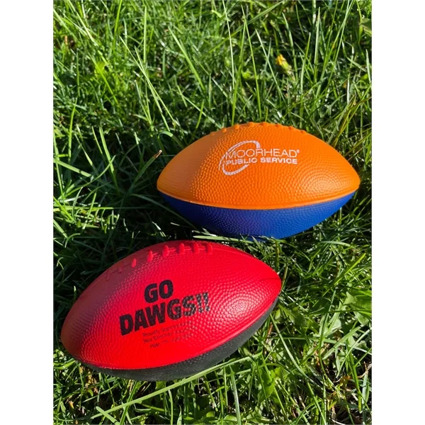 7" foam football with two-tone color design and customization.... from ASI 55675 Galaxy Balloons Inc / Galactic Fun Time Line