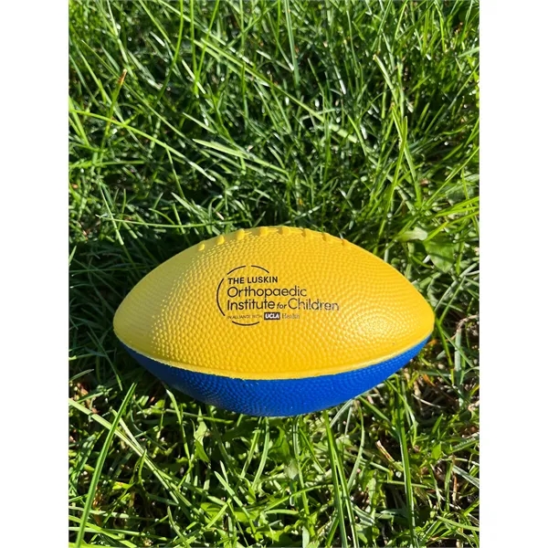 7" foam football with two-tone color design and customization.... from ASI 55675 Galaxy Balloons Inc / Galactic Fun Time Line