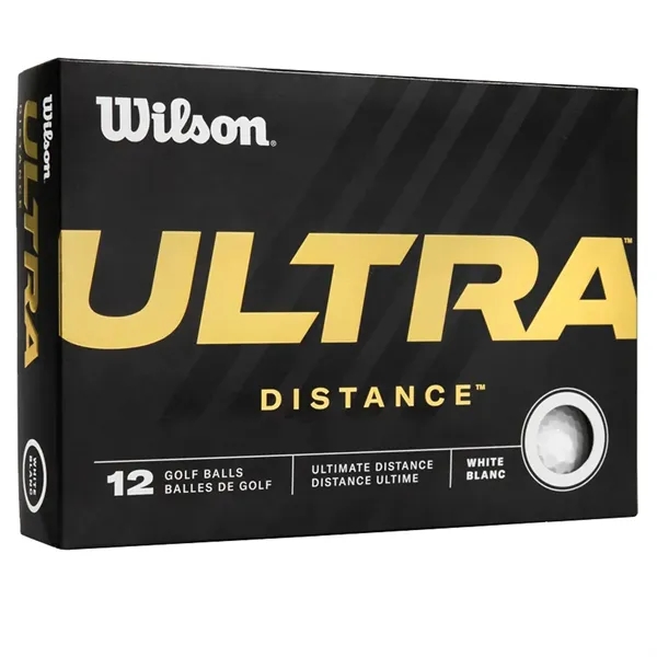 Wilson Ultra golf balls; Box contains 12 white balls and includes... from ASI 38120 Ball Pro / Diversified Quality Kitchenware