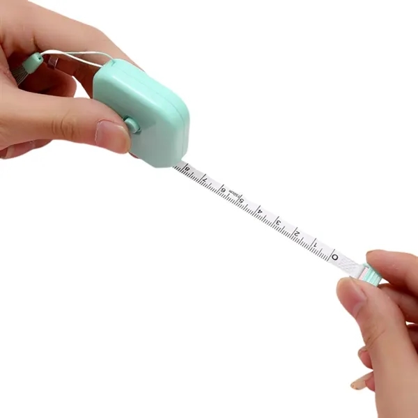 Plastic tape measure, 60 inch plus1 color silkscreen imprint on 1... from ASI 37218 Athena Promo (tm)