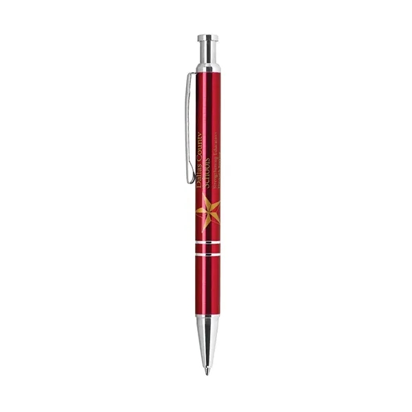 Aluminum construction, click action ballpoint pen.... from ASI 31517 Admart Products / Admart Line