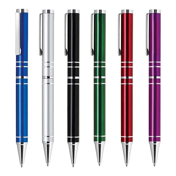Twist action aluminum ballpoint pen.... from ASI 31517 Admart Products / Admart Line
