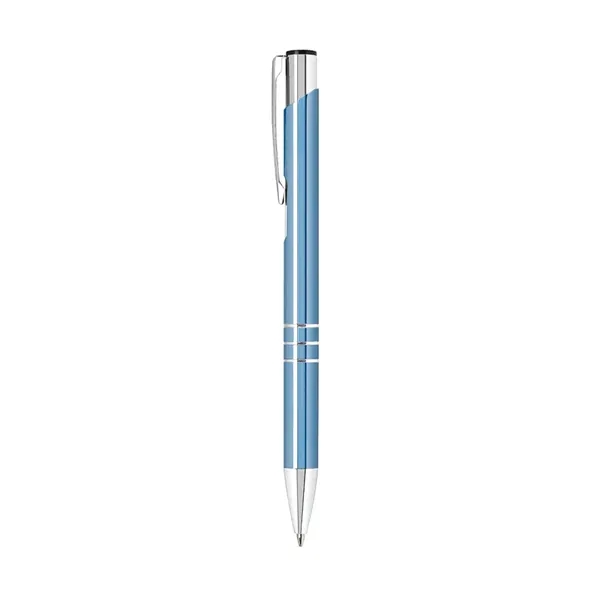 Plunger push action metal pen.... from ASI 31517 Admart Products / Admart Line