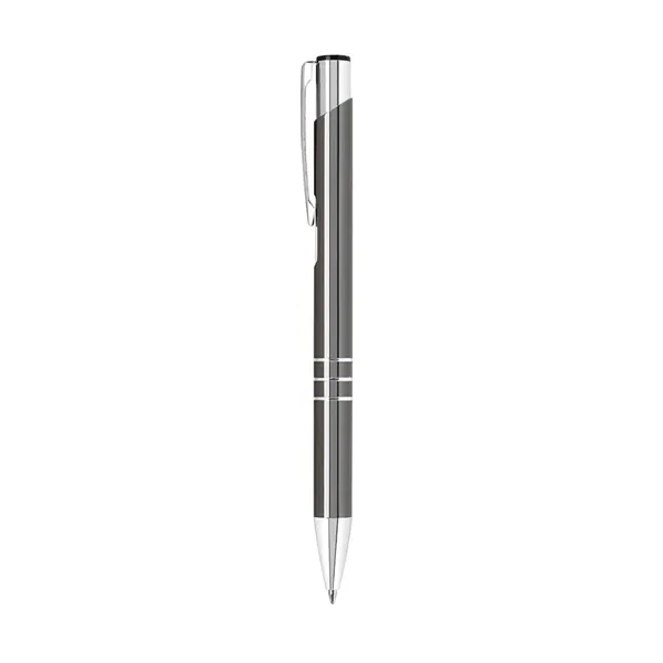 Plunger push action metal pen.... from ASI 31517 Admart Products / Admart Line