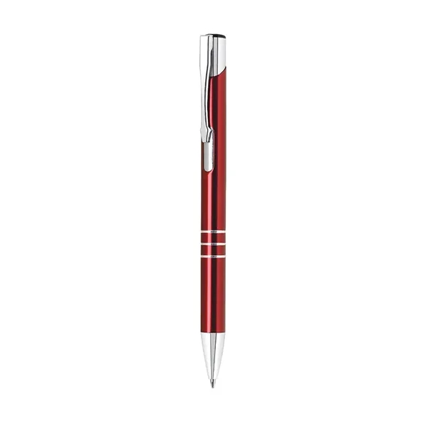 Plunger push action metal pen.... from ASI 31517 Admart Products / Admart Line