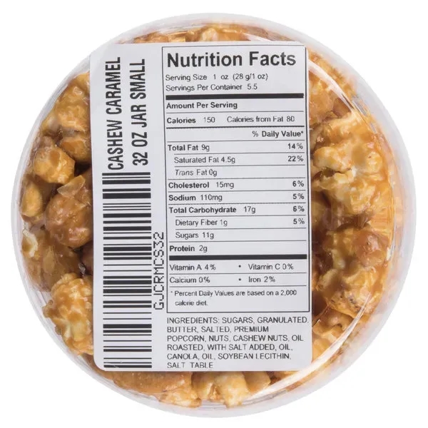 Gourmet Popcorn Flavors In 9 Different Flavors With Full Color UV... from ASI 62635 Inno-Vative Solutions Grp LTD